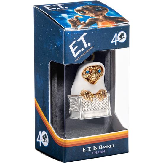 E.T.: E.T. In the Basket Armbånds Vedhæng (Guld Og Sølv Belagt)