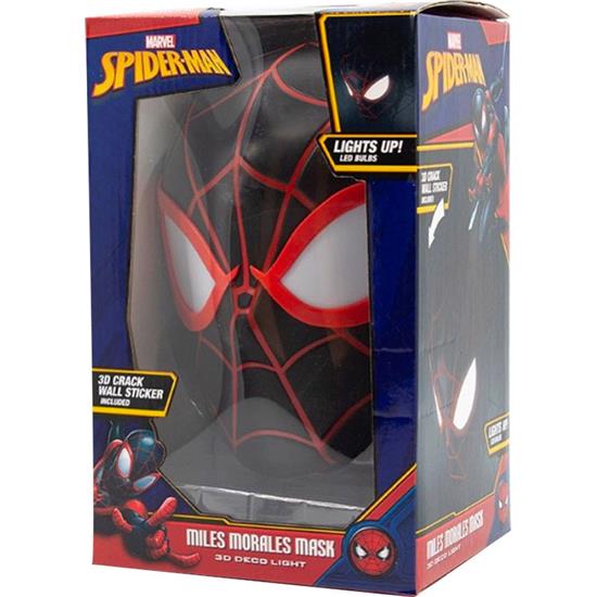 Spider-Man: Spider-Man Miles Morales 3D Ansigt Natlampe