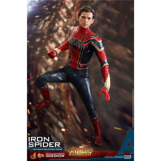 Avengers: Avengers Infinity War Movie Masterpiece Action Figure 1/6 Iron Spider 28 cm