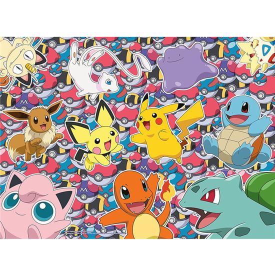 Pokémon: Pokemon puslespil 100 Brikker