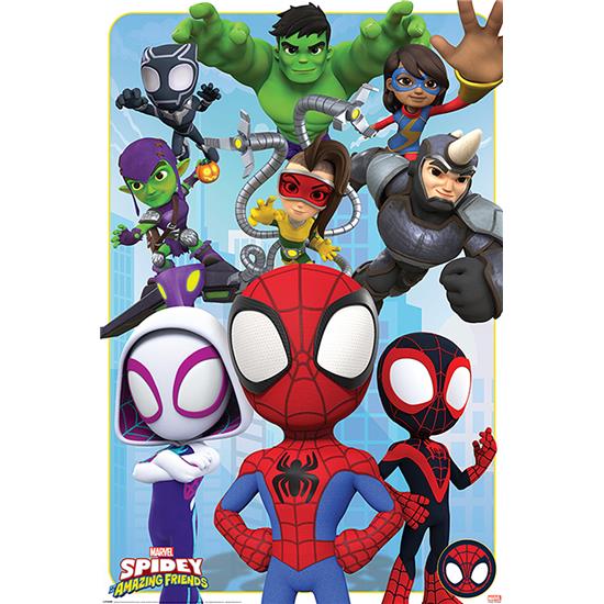 Spider-Man: Spidey And His Amazing Friends - Goodies And Baddies - Plakat