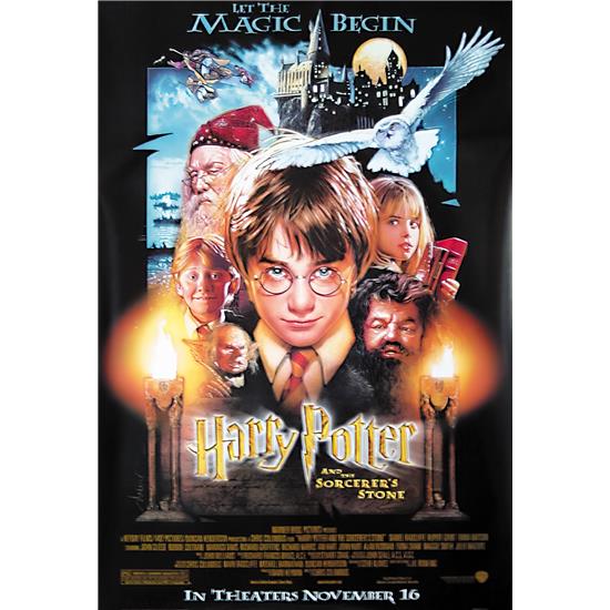 Harry Potter: Harry Potter og De Vise Sten Plakat (US)