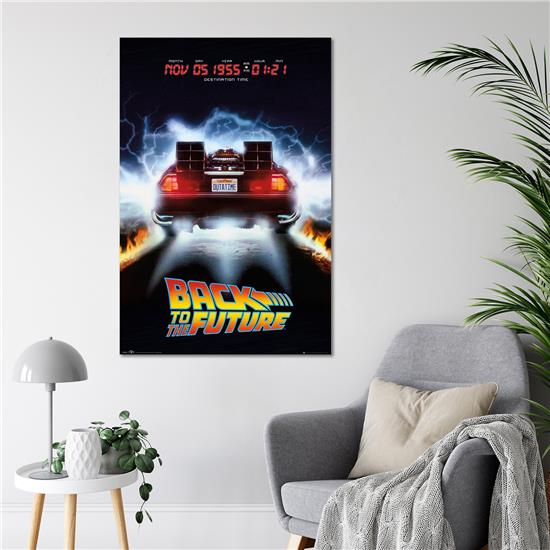 Back To The Future: Delorean Outatime Plakat