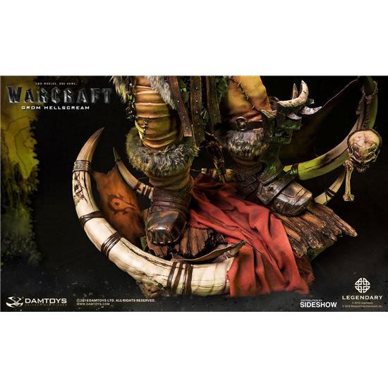 World Of Warcraft: Warcraft Epic Series Premium Statue Grom Hellscream Version 2 87 cm
