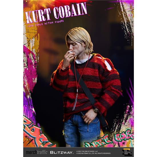Nirvana: Kurt Cobain Action Figure 1/6 32 cm