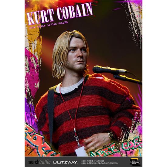 Nirvana: Kurt Cobain Action Figure 1/6 32 cm
