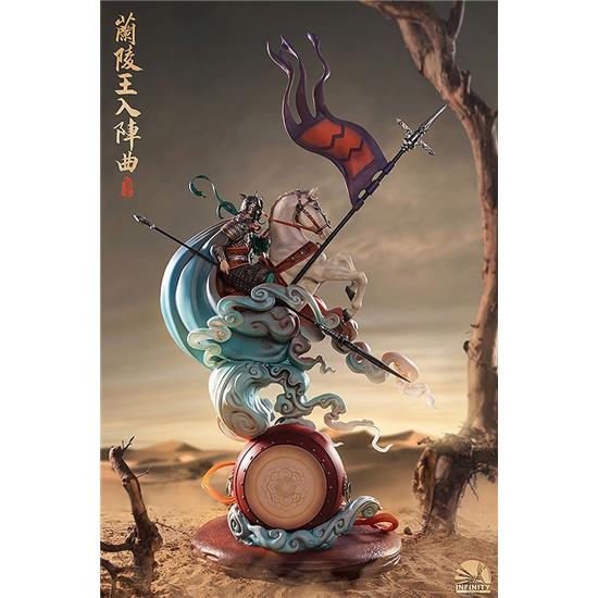 Diverse: Prince Lan ling in Battle Statue 62 cm