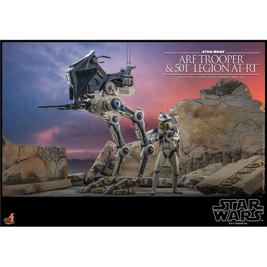 Star Wars: ARF Trooper & 501st Legion AT-RT Action Figur 1/6 30 cm