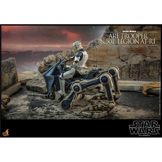 Star Wars: ARF Trooper & 501st Legion AT-RT Action Figur 1/6 30 cm