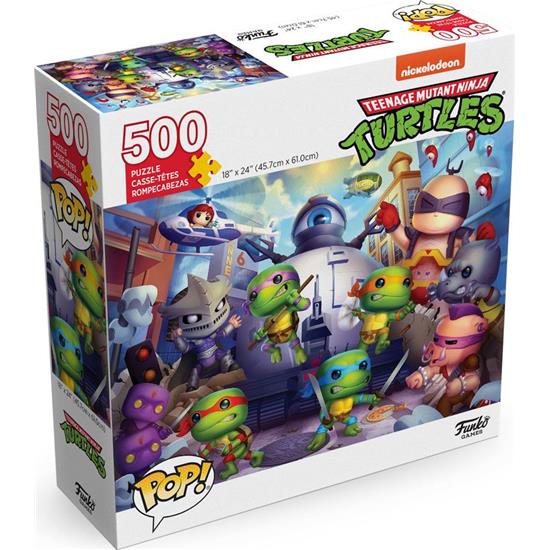 Ninja Turtles: Teenage Mutant Ninja Turtles Puslespil 500 Brikker
