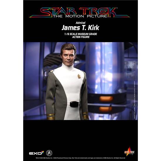 Star Trek: Admiral James T. Kirk Action Figur 1/6 30 cm