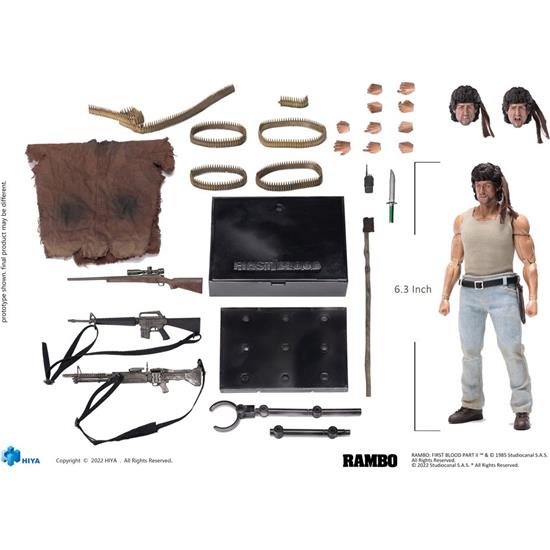Rambo / First Blood: John Rambo Action Figur 1/12 16 cm