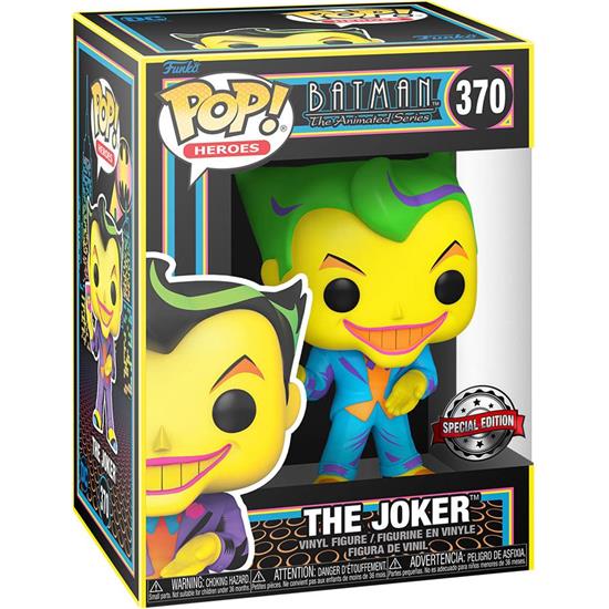 Batman: Joker Black Light POP! & Tee Box (#370)