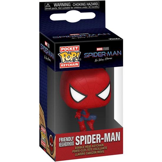 Spider-Man: Friendly Neighborhood Spider-Man Pocket POP! Vinyl Nøglering