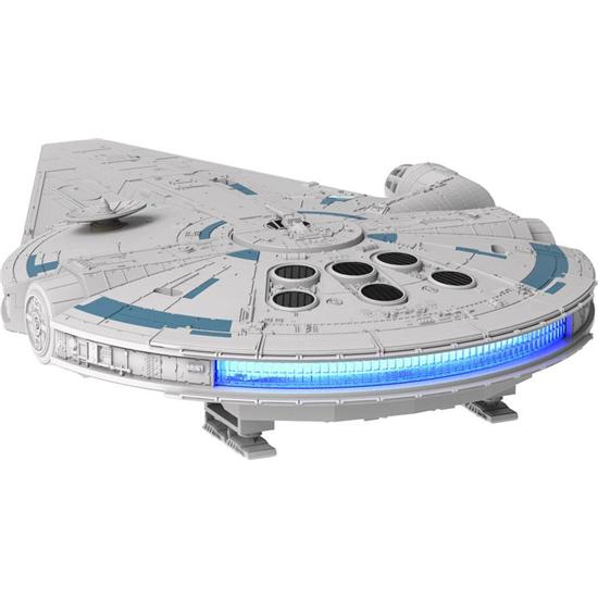 Star Wars: Star Wars Solo Build & Play Model Kit with Sound & Light Up 1/164 Millennium Falcon