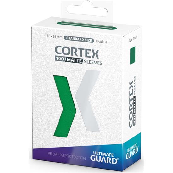 Diverse: Cortex Sleeves Standard Size Matte Green (100)