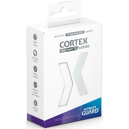 Diverse: Cortex Sleeves Standard Size Matte White (100)