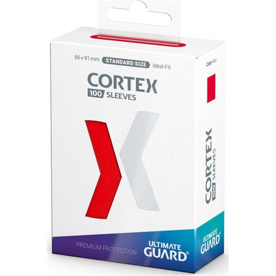Diverse: Cortex Sleeves Standard Size Red (100)