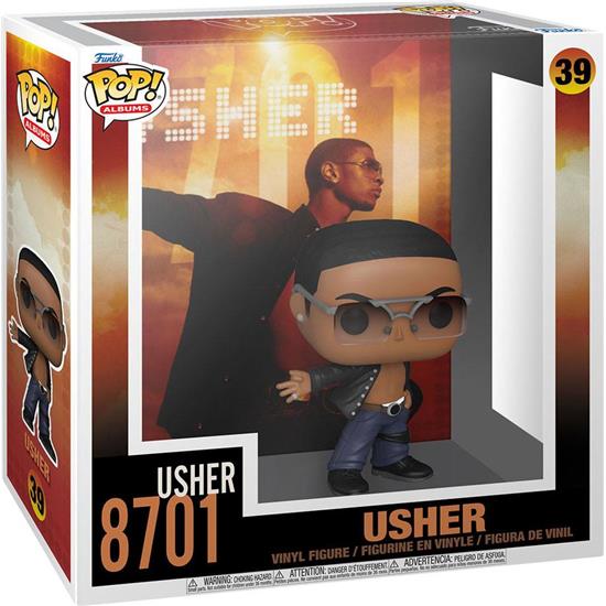 Usher: Usher 8701 POP! Albums Vinyl Figur (#39)