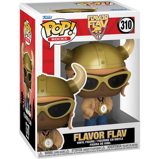 Flavor Flav: Flavor Flav POP! Rocks Vinyl Figur (#310)