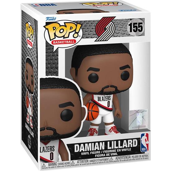 NBA: Damian Lillard POP! Sports Vinyl Figur (#155)