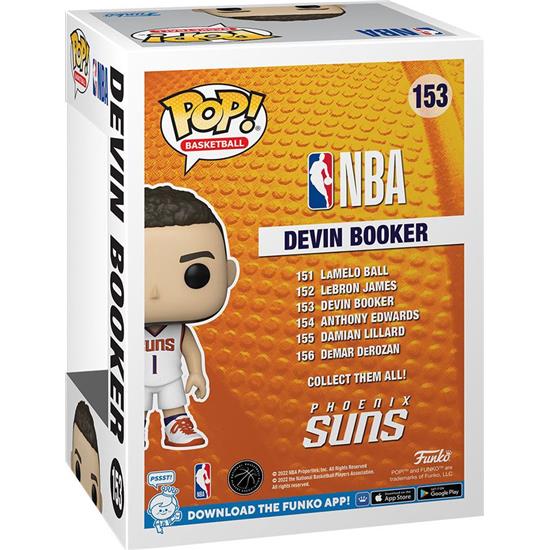 NBA: Devin Booker POP! Sports Vinyl Figur (#153)