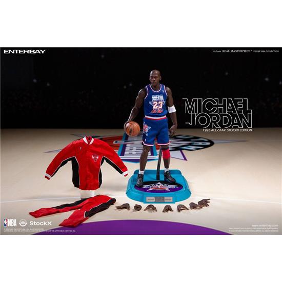 NBA: Michael Jordan All Star 1993 Limited Edition NBA Collection Real Masterpiece Action Figure 1/6 30 cm
