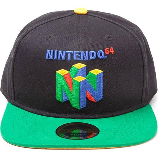 Nintendo: Nintendo Snapback Cap N64 Logo