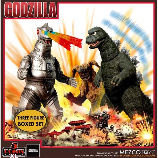 Godzilla: Godzilla vs. Mechagodzilla 5 Points XL Action Figures Deluxe Box Set