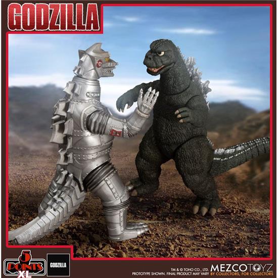 Godzilla: Godzilla vs. Mechagodzilla 5 Points XL Action Figures Deluxe Box Set