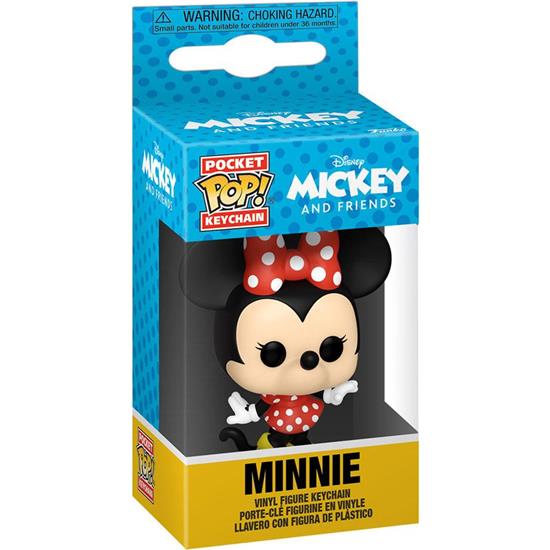 Disney: Minnie Mouse Pocket POP! Vinyl Nøglering 4 cm