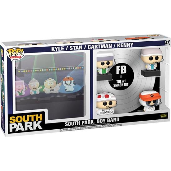 South Park: South Park Boyband POP! Albums DLX Vinyl Figurer 4-Pak  (#42)