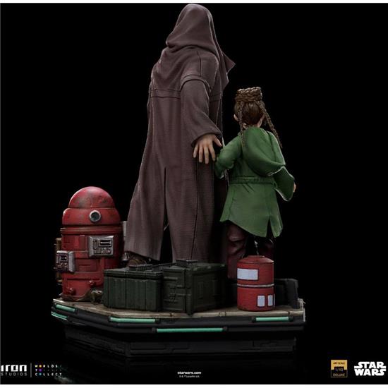 Star Wars: Obi-Wan & Young Leia Statue 1/10 20 cm