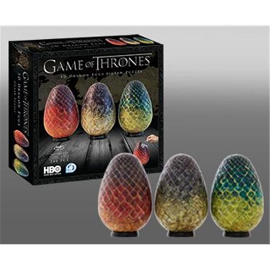 Game Of Thrones: Game of Thrones 3D Puzzle Dragon Eggs (240 pieces)
