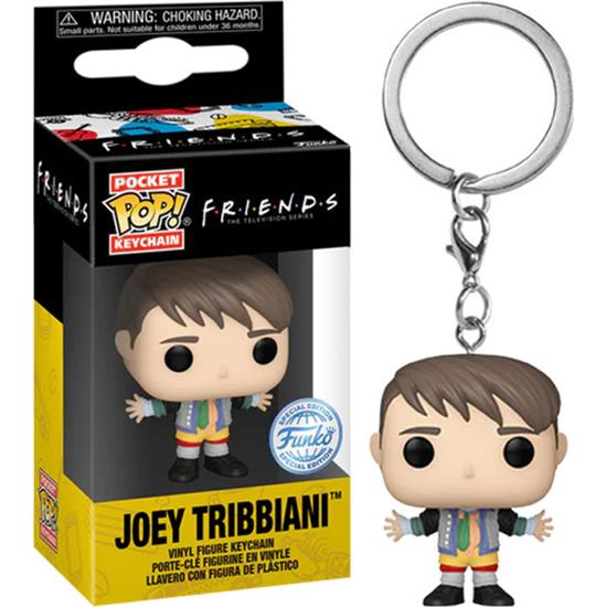 Friends: Joey Tribbiani Exclusive Pocket POP! Vinyl Nøglering