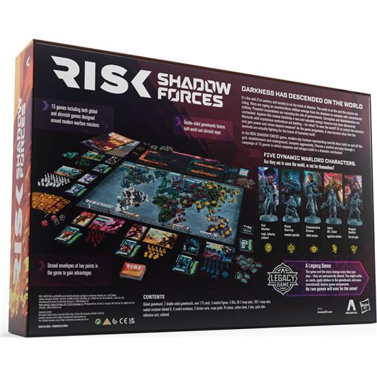 Avalon Hill: Risk Board Game Shadow Forces *English Version*