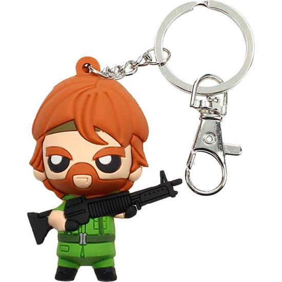 Chuck Norris: Chuck Norris Pokis Rubber Keychain Missing in Action 6 cm