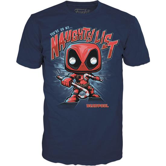 Jul: Deadpool Figur Og T-shirt 