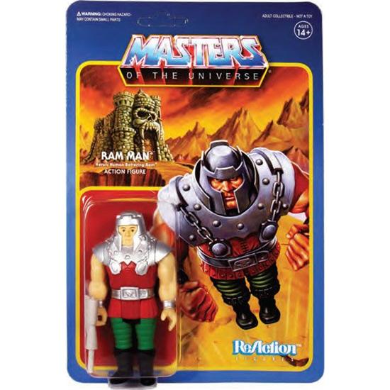 Masters of the Universe (MOTU): Masters of the Universe ReAction Action Figure Wave 4 Ram Man 10 cm