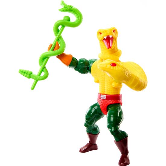 Masters of the Universe (MOTU): King Hiss Origins Deluxe Action Figure 14 cm