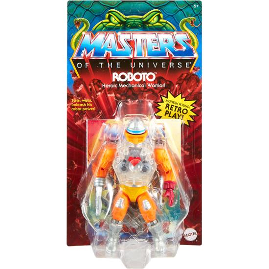 Masters of the Universe (MOTU): Roboto Origins Action Figure 14 cm