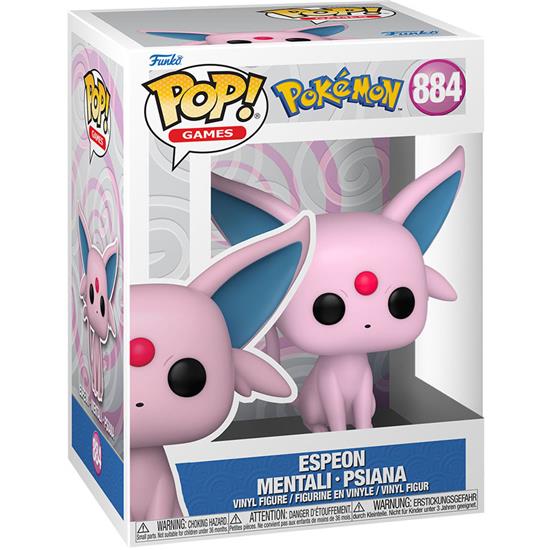 Pokémon: Espeon POP! Games Vinyl Figur (#884)
