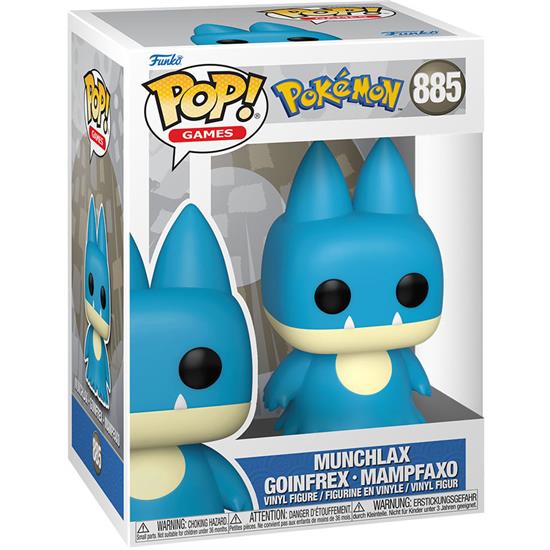 Pokémon: Munchlax POP! Games Vinyl Figur (#885)