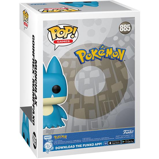 Pokémon: Munchlax POP! Games Vinyl Figur (#885)