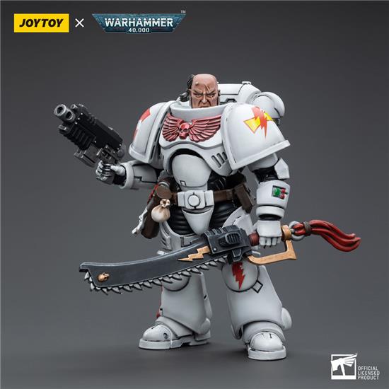 Warhammer: White Scars Assault Intercessor Sergeant Tsendbaatar Action Figur 1/18 12 cm
