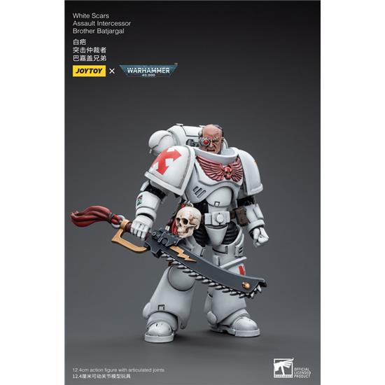 Warhammer: White Scars Assault Intercessor Brother Batjargal Action Figur 1/18 12 cm