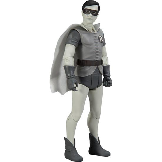 DC Comics: Robin Action Figur 15 cm (Black & White TV Variant) 