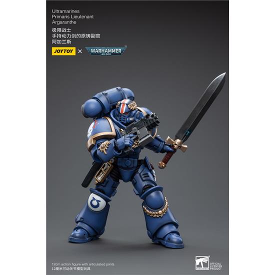 Warhammer: Ultramarines Primaris Lieutenant Argaranthe Action Figur 1/18 12 cm