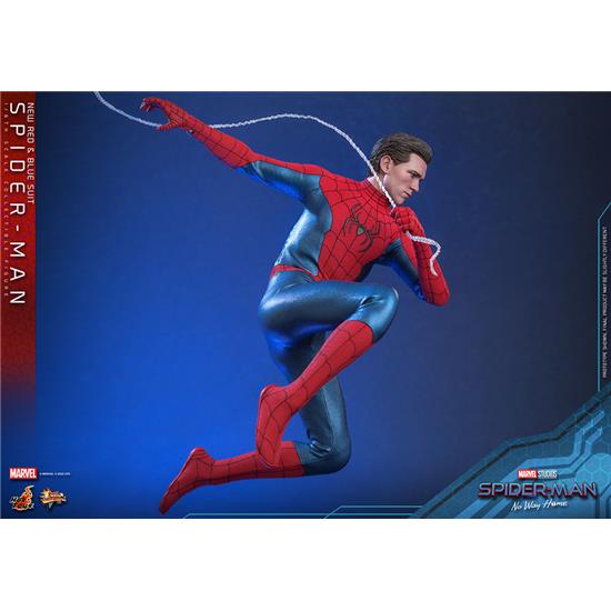 Spider-Man: Spider-Man (New Red and Blue Suit) Movie Masterpiece Action Figure 1/6 28 cm