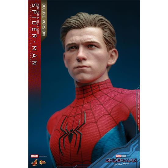 Spider-Man: Spider-Man (New Red and Blue Suit) Deluxe version Movie Masterpiece Action Figure 1/6